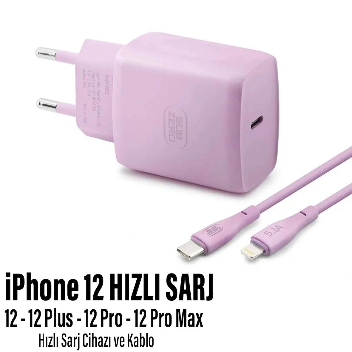  iPhone 12 Uyumlu Şarj Aleti HIZLI PD Şarj Cihazı Apple iPhone 12 Pro 12 Plus 12 Pro Max 25W HIZLI