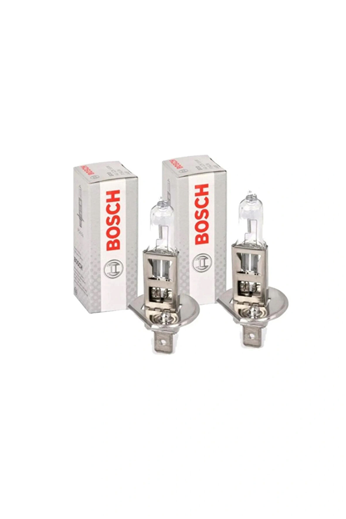 Bosch 2 Adet 12V H1 55W Standart Renk Halogen Ampul