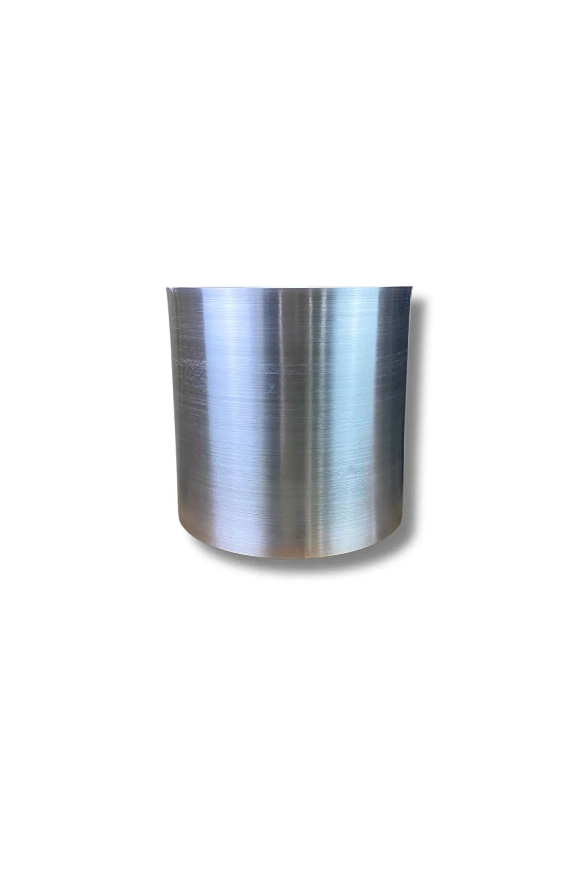Galvaniz Saksı 12x12 Paslanmaz Metalik Çelik