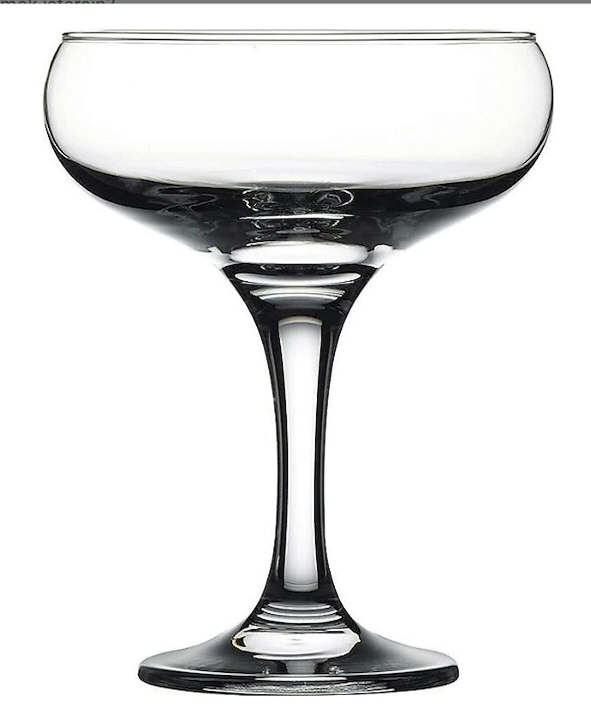 Paşabahçe 12'li 270 cm Bistro Yayvan Meşrubat Kadehi 44136