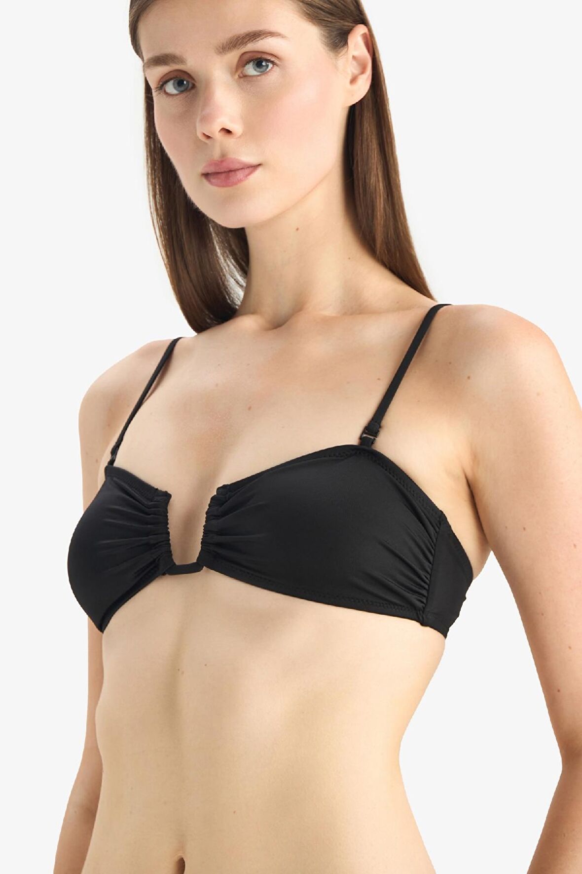 DeFacto 	Regular Fit Bikini Üstü-Fall in Love B7332AX25SMBK81