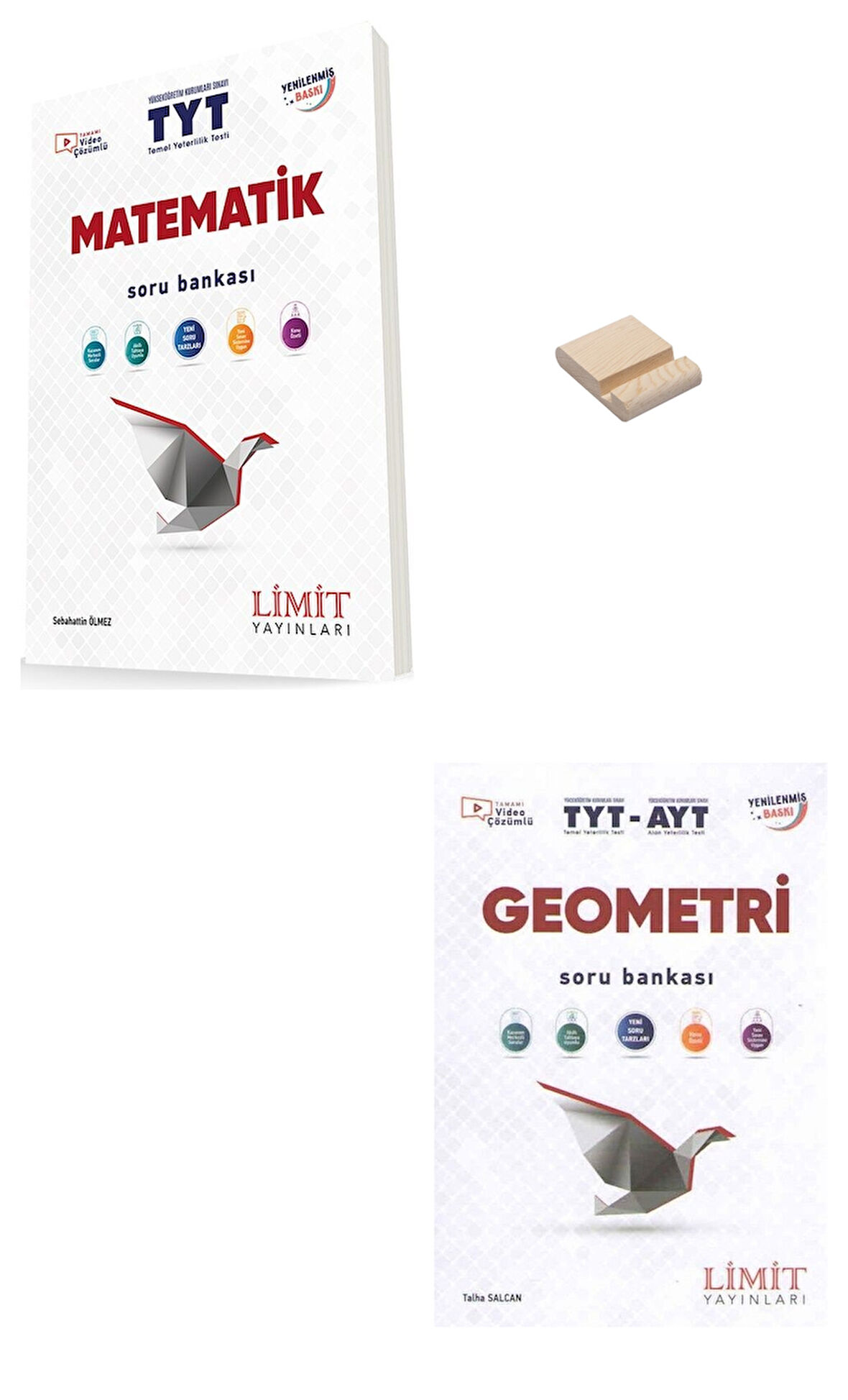 Limit TYT Matematik ve Geometri Soru Bankası + Telefon Standı