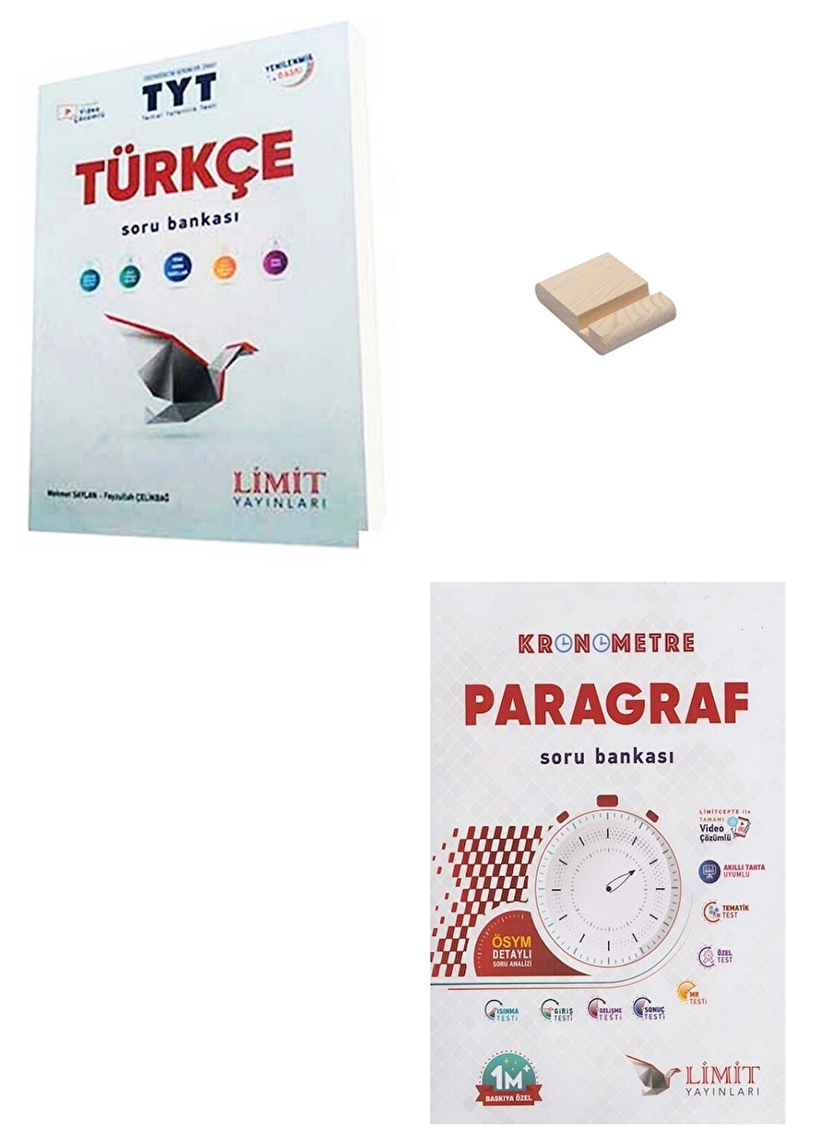 Limit TYT Türkçe ve Paragraf Soru Bankası + Telefon Standı