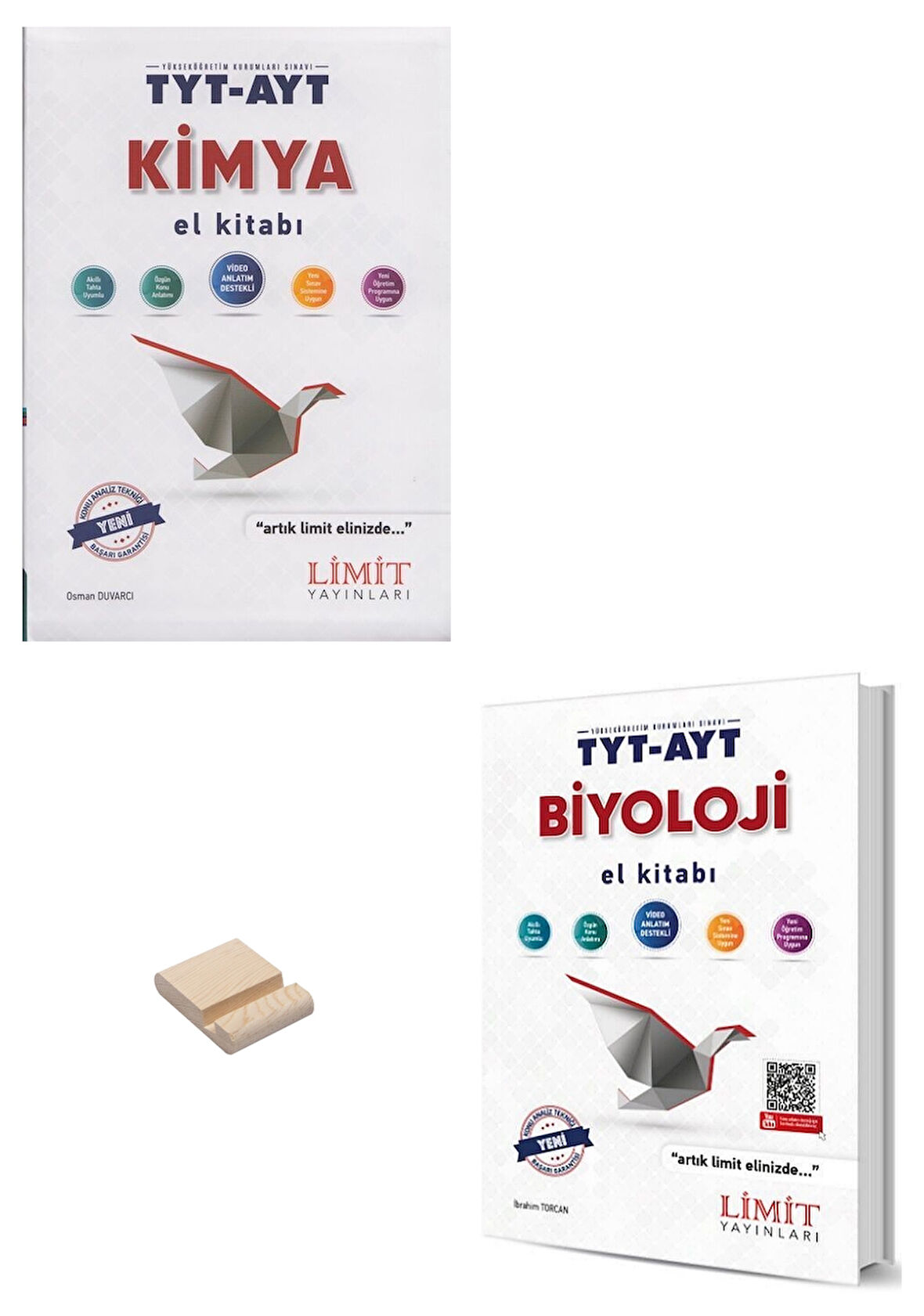 Limit TYT AYT Kimya ve Biyoloji El Kitabı + Telefon Standı