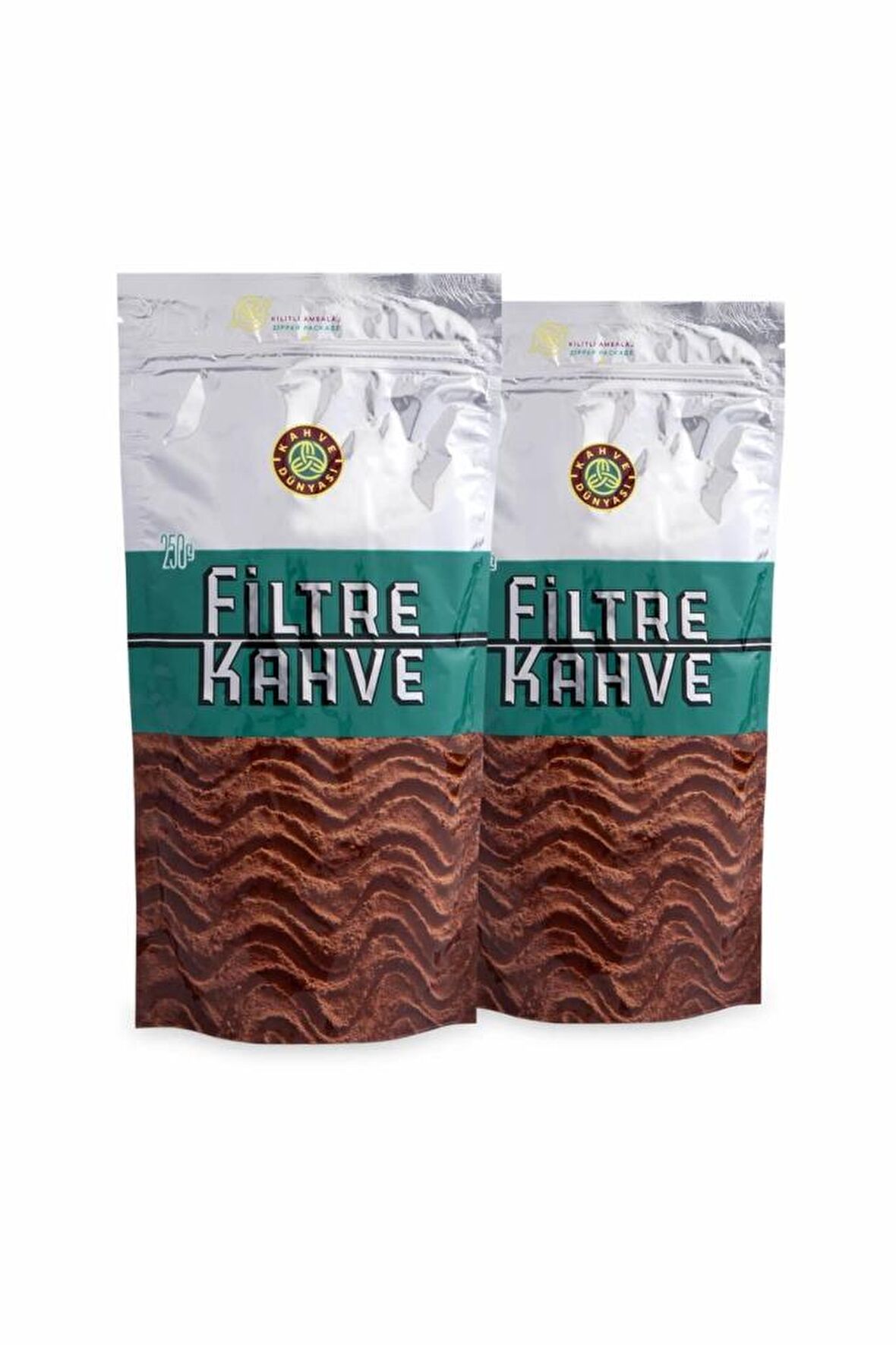 Kahve Dünyası Kağıt ve Metal Filtre Filtre Kahve 2 x 250 gr