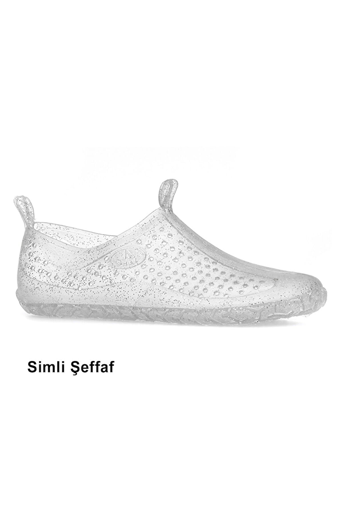 Allyup Unisex Deniz Ayakkabısı Kaymaz Taban Şık Havuz Simli-Simsiz-Şeffaf Plaj Rafting Sandaleti 130