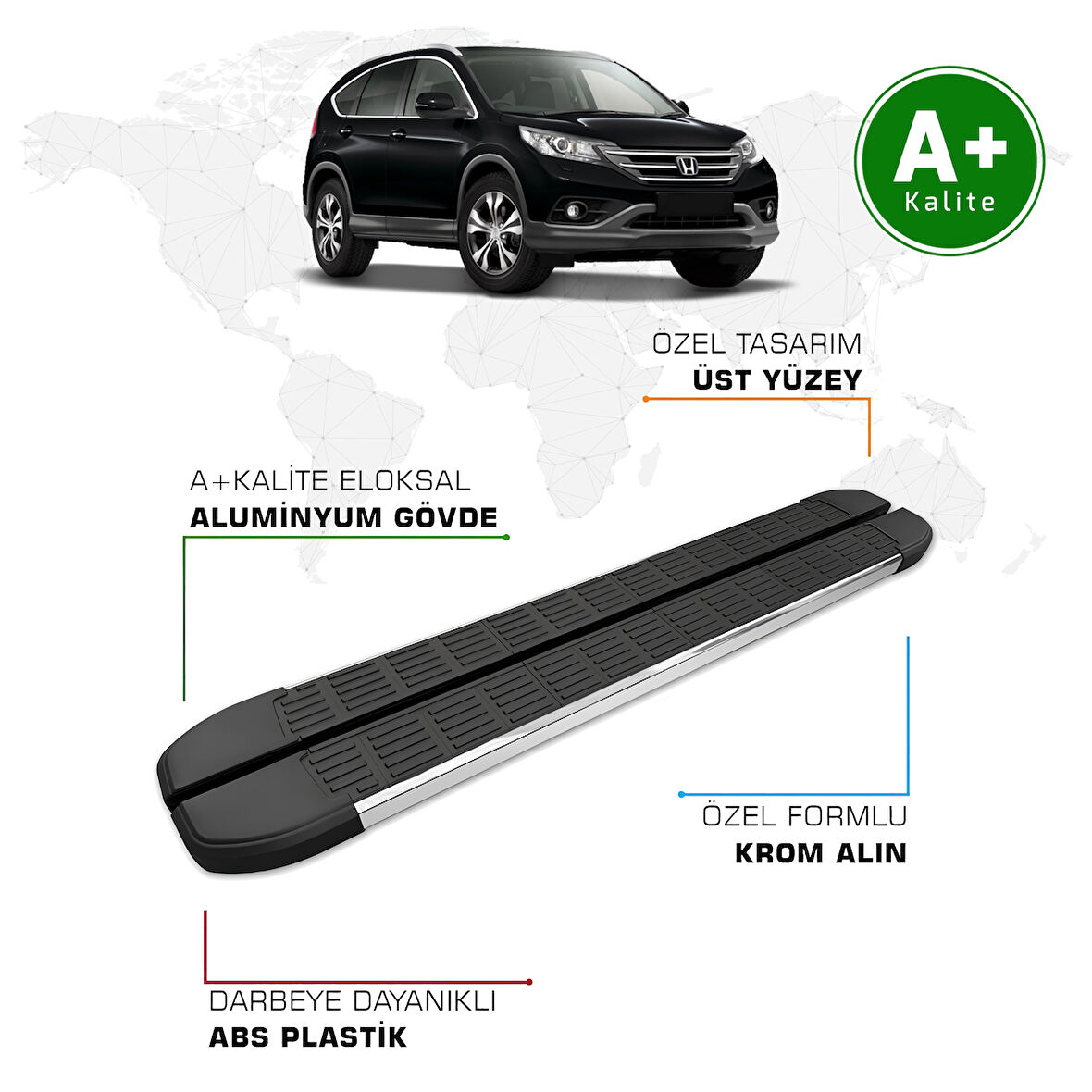 Honda CR-V Yan Basamak 2012 – 2018 Model S-Line