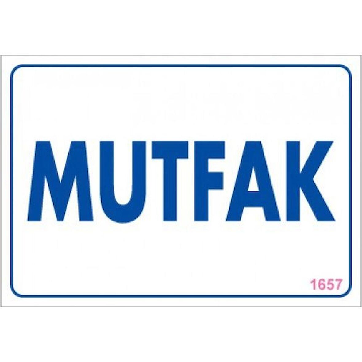 Pvc Levha quot;Mutfakquot; 17,5*25 cm