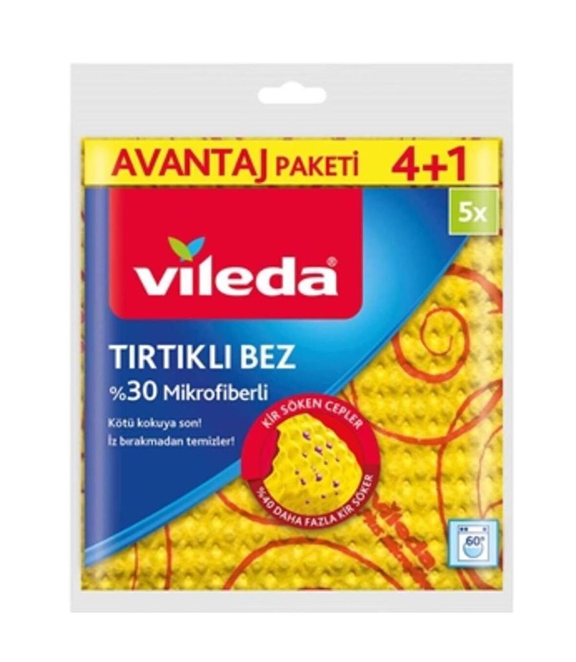 Vileda Tırtıklı Temizlik Bezi