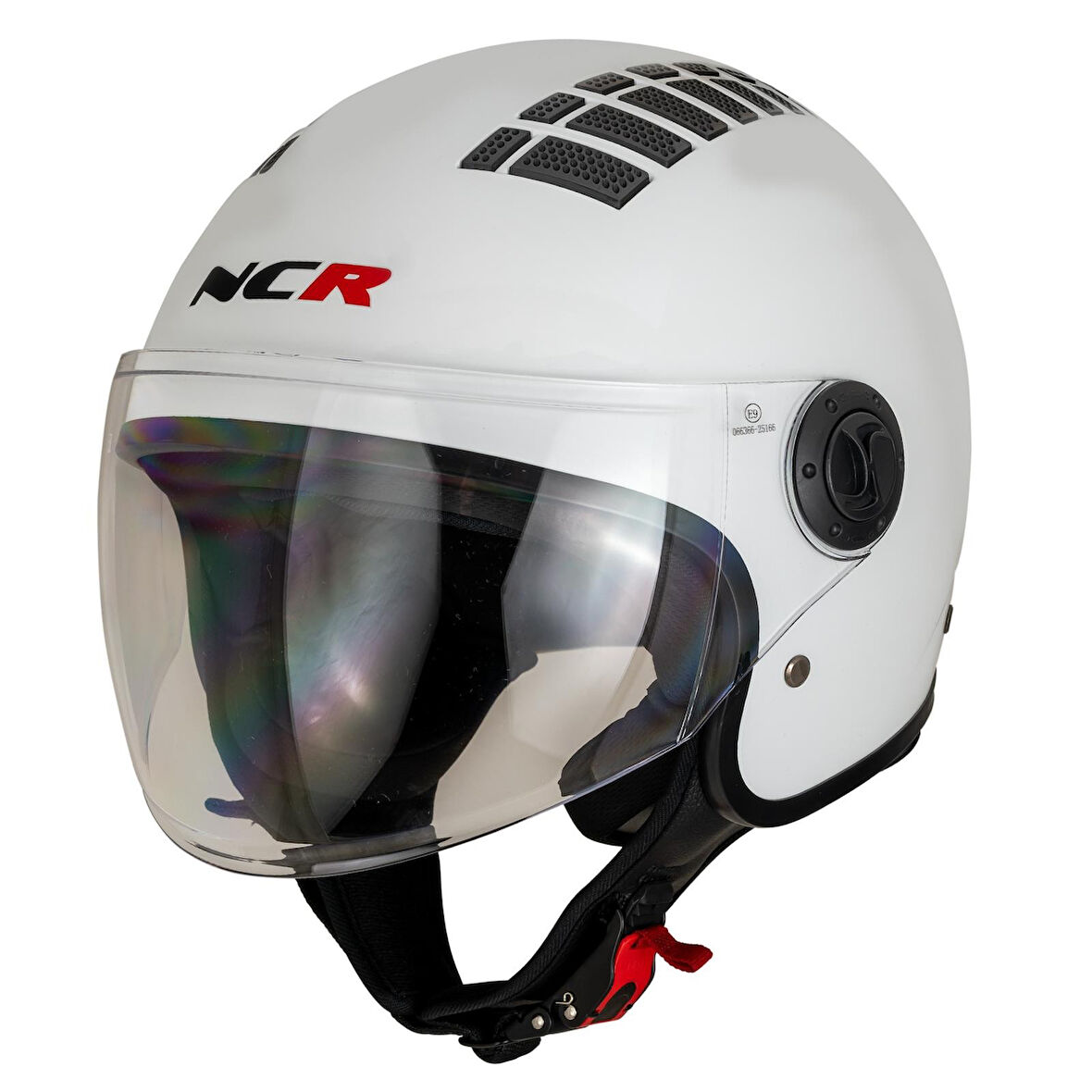 NCR KASK ÇENESİZ 230 ECE BELGELİ - PARLAK BEYAZ