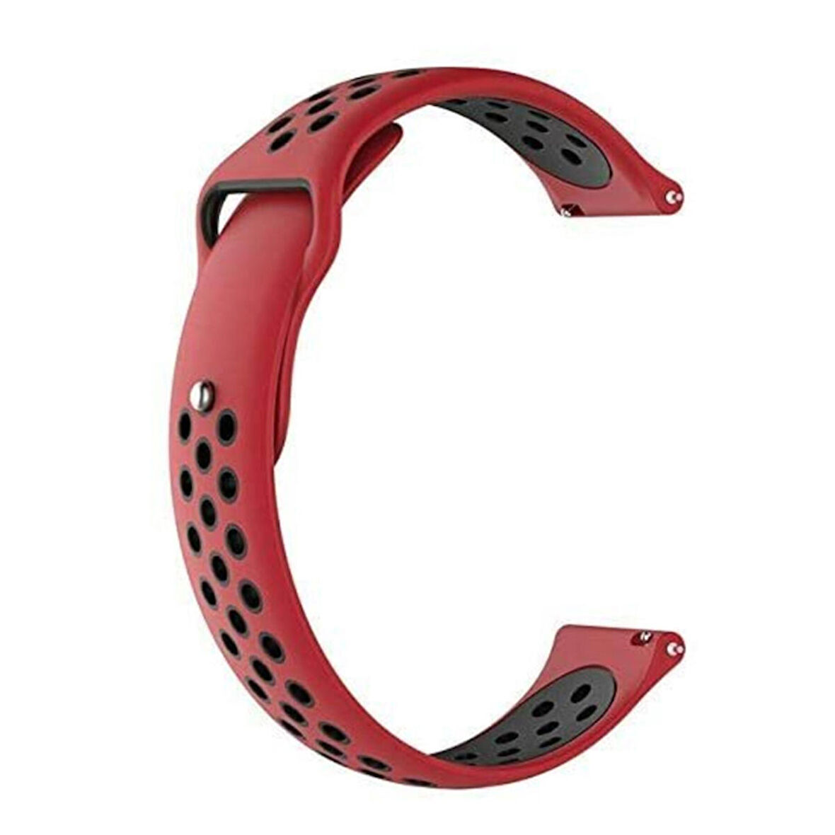 Gpack Xiaomi Watch S1 Active Kordon Delikli Çift Renk Silikon