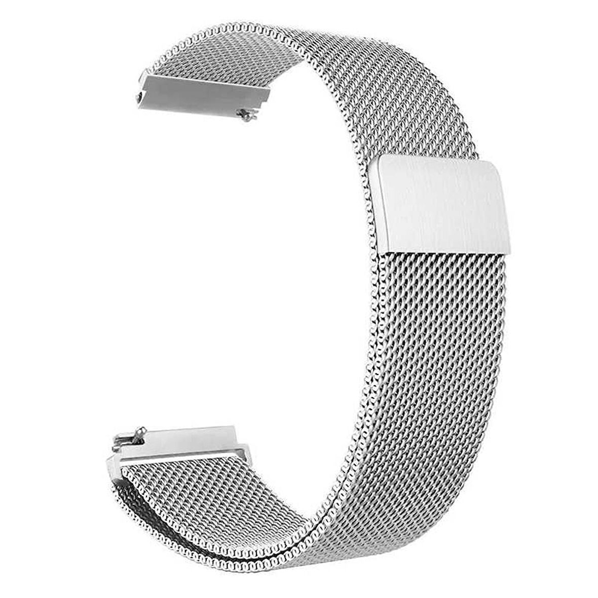 Gpack Xiaomi Watch S1 Active Kordon Hasır Metal Örgülü Ayarlanabilir