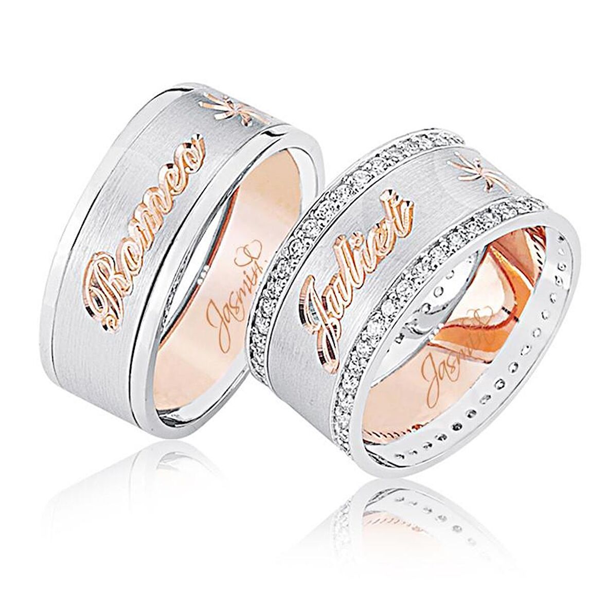 İsim Yazılı Altın Alyans 1302-3