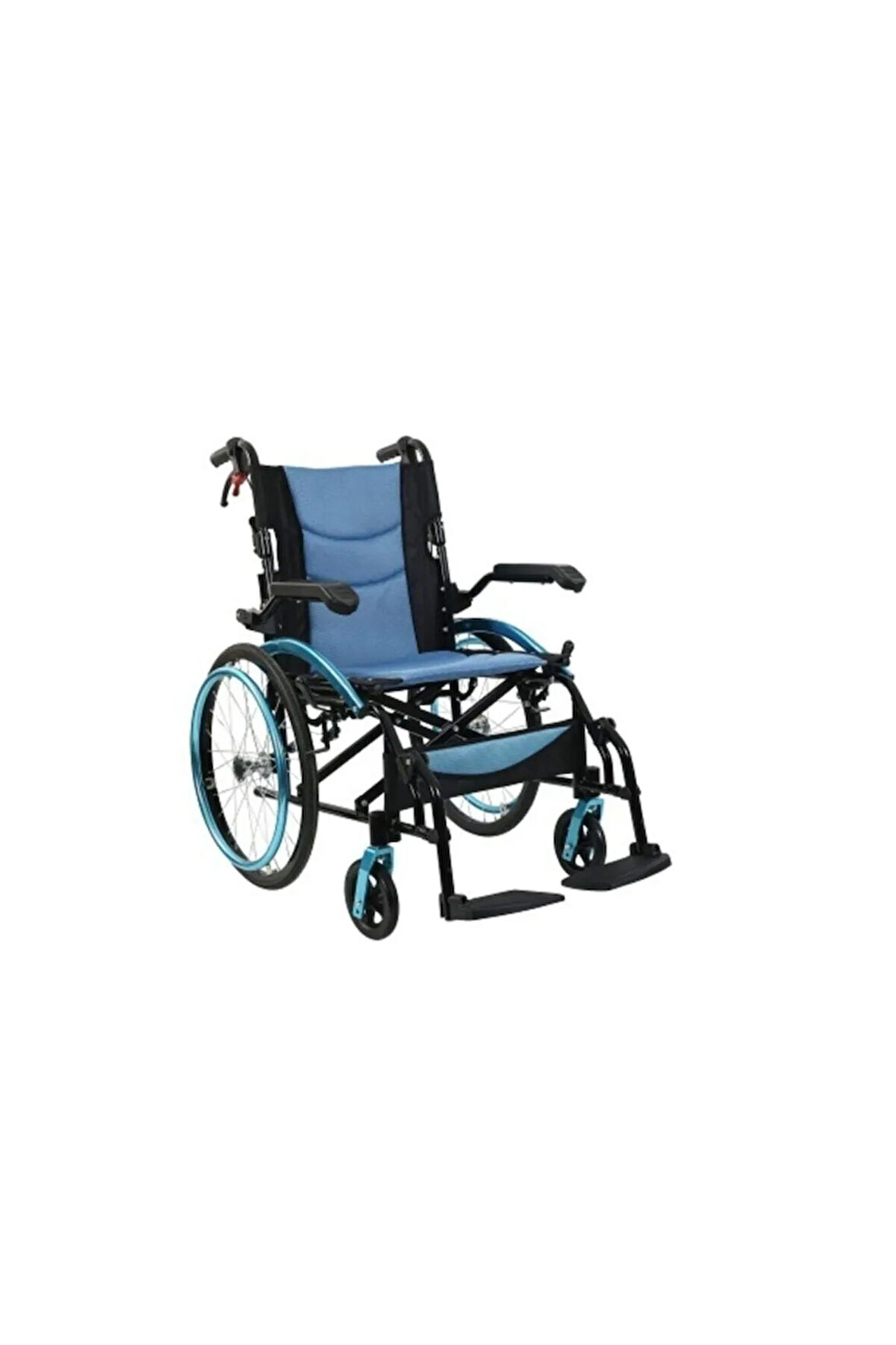 VİPSAĞLIK M-503t Manuel Refakatçi Frenli Pratik Hafif Tekerlekli Sandalye