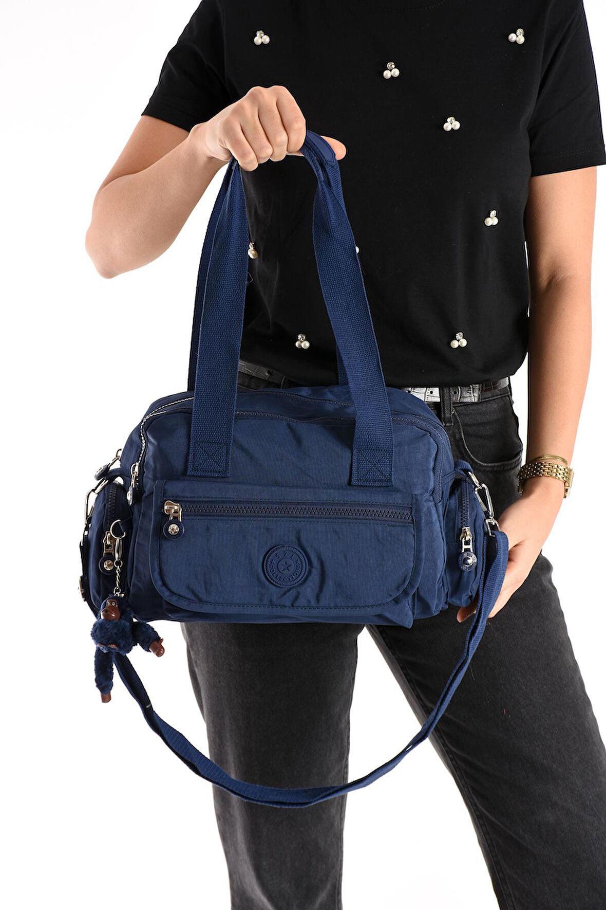 Ultra Hafif Su Geçirmez Çok Cepli Omuz Çantası Laci (Model: 571-5M) 