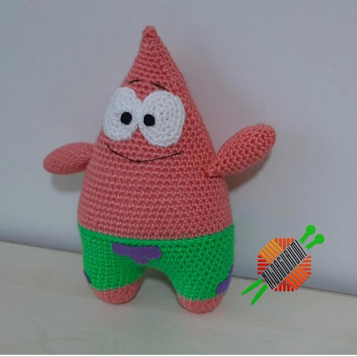 Amigurumi Örgü Oyuncak Patrik