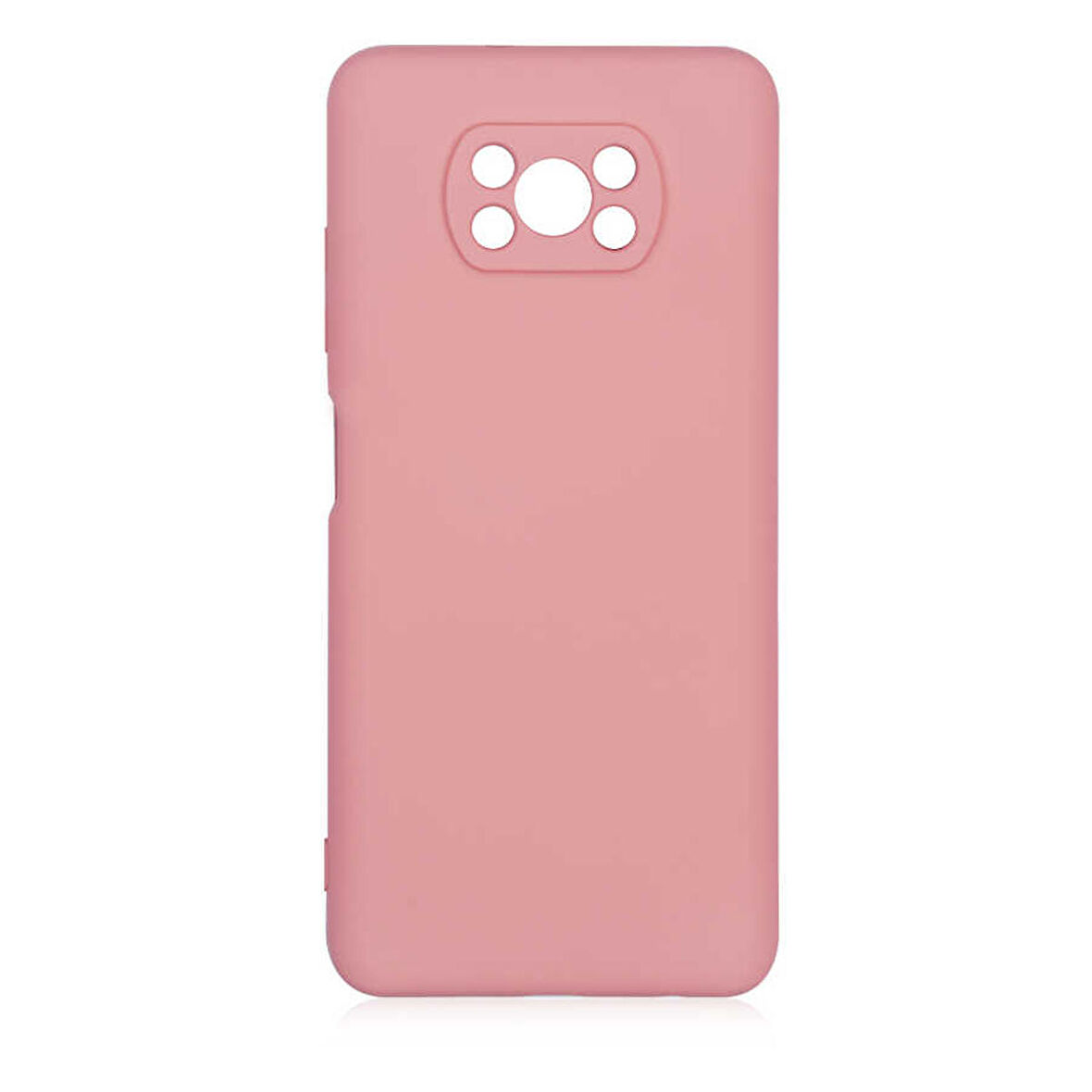 Smcase Xiaomi Poco X3 NFC Kılıf Kamera Korumalı İçi Kadife Silikon 