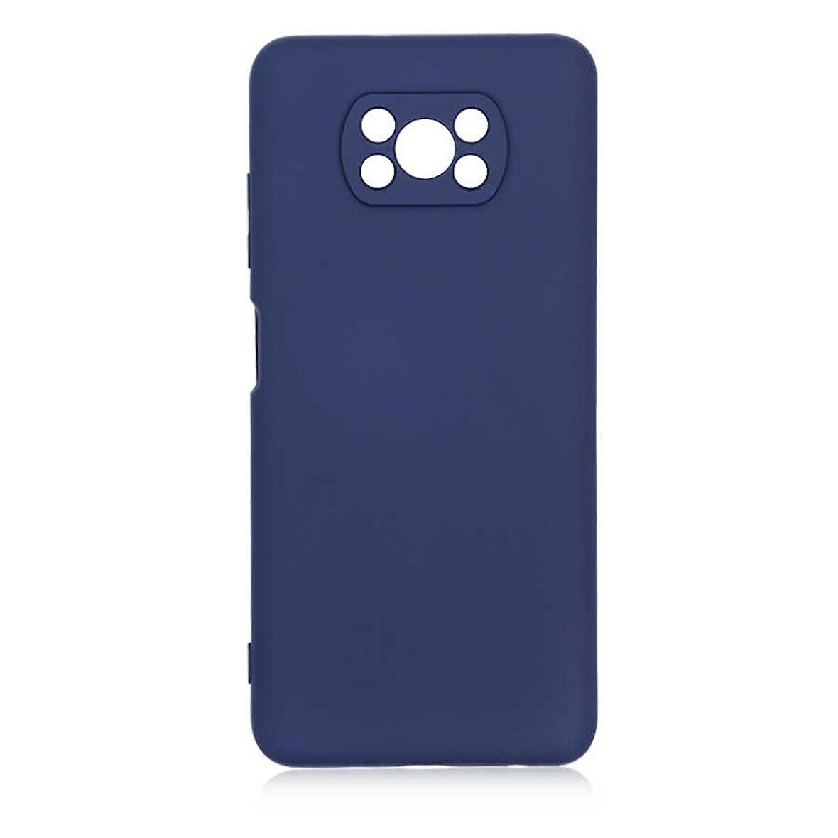 Smcase Xiaomi Poco X3 NFC Kılıf Kamera Korumalı İçi Kadife Silikon 