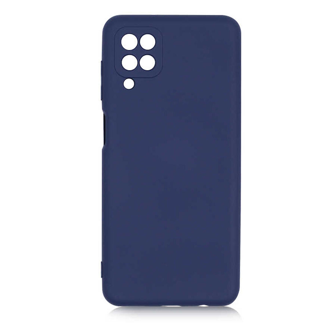 Smcase Samsung Galaxy A12 Kılıf Kamera Korumalı İçi Kadife Silikon 