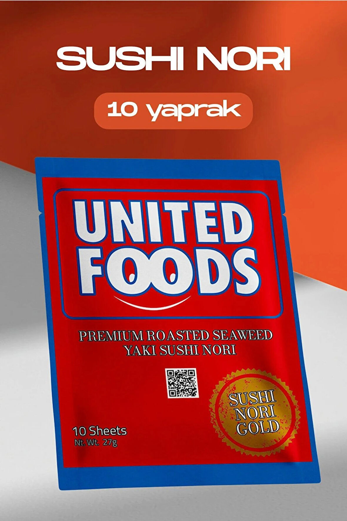 Sushi Nori / Suşi Yosunu - 10 Yaprak