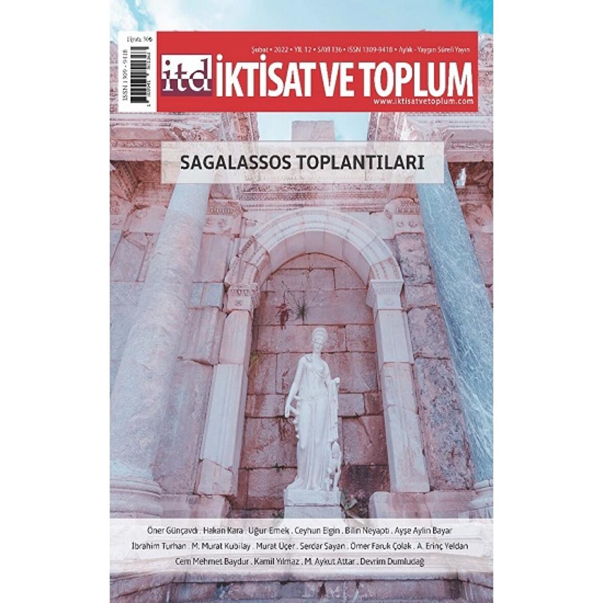 136. Sayı: Sagalassos Toplantıları