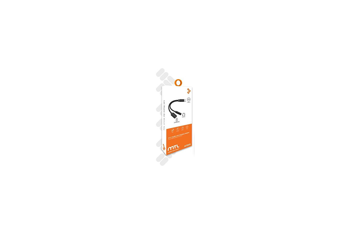 AUX 3.5 MM JACK GİRİŞ TO TYPEC 2 İN 1 DÖNÜŞTÜRÜCÜ MT5015