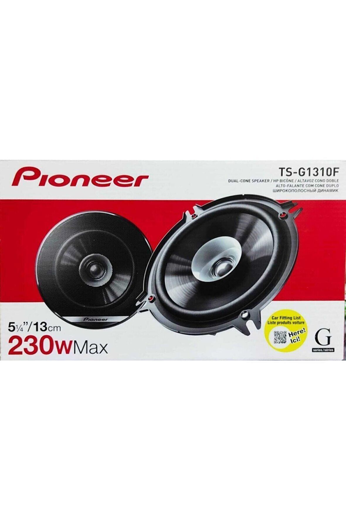 Pıoneer Ts-g1310f 230 Watt 35w Rms 13cm Araba Oto Hoparlör (2020 SERİ) 2 Adet