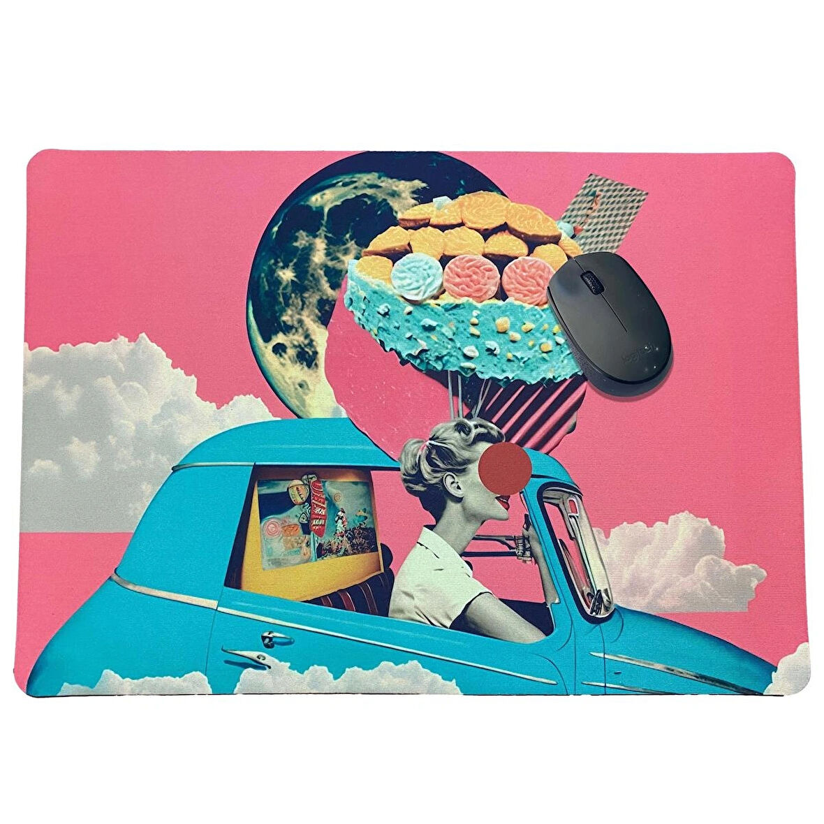 70'ler Baskılı Mouse Pad ( 28x40 cm)