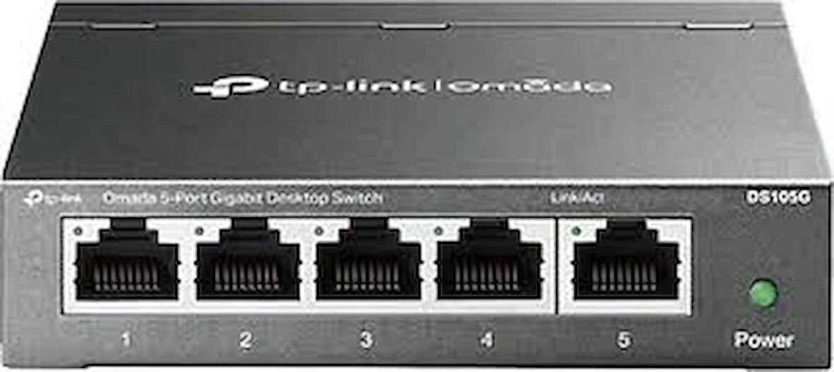 Tp-link Omada DS105G 5-Port Gigabit Unmanaged Desktop Metal Switch