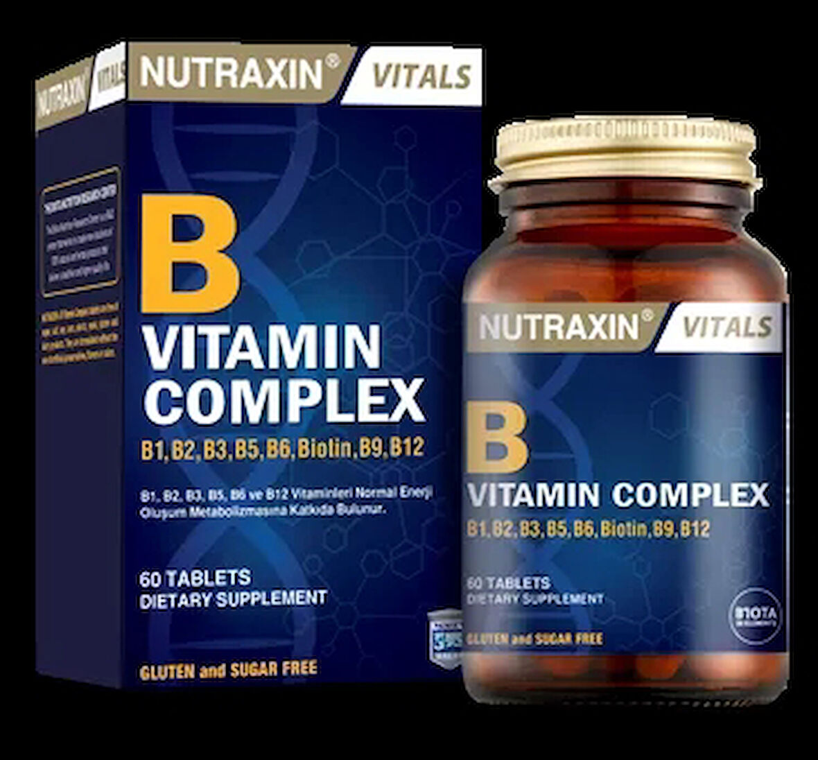 B Vitamin Complex - B Vitamini Takviyesi 60 Tablet
