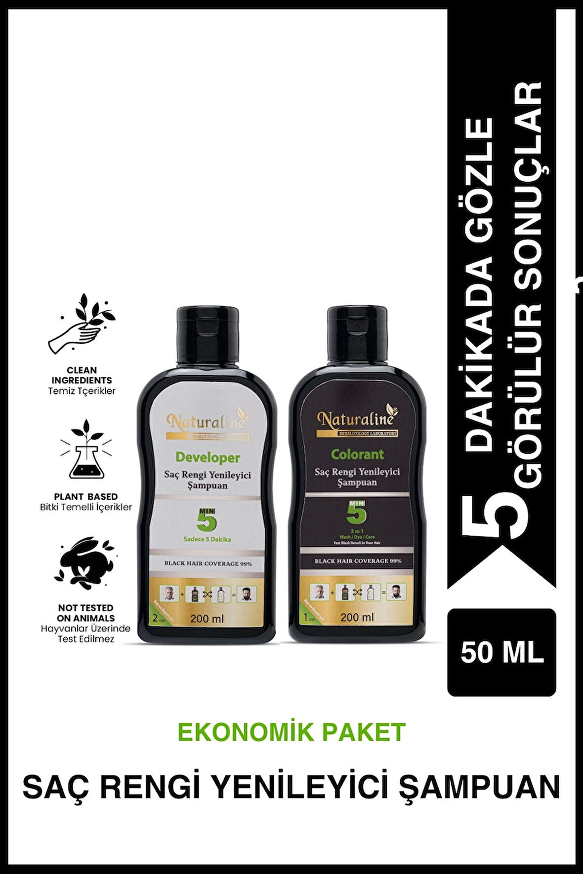 Saç Rengi Yenileyici Şampuan Unisex 200ml 200ml