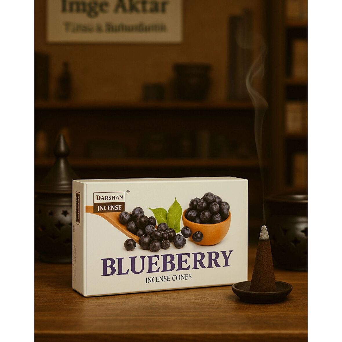 Blueberry KonikTütsü 10 Adet