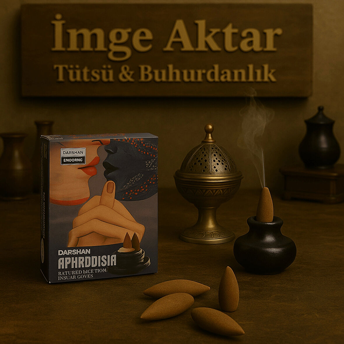 Darshan İncense Afrodizyak Geri Akış Tütsü 10 Adet