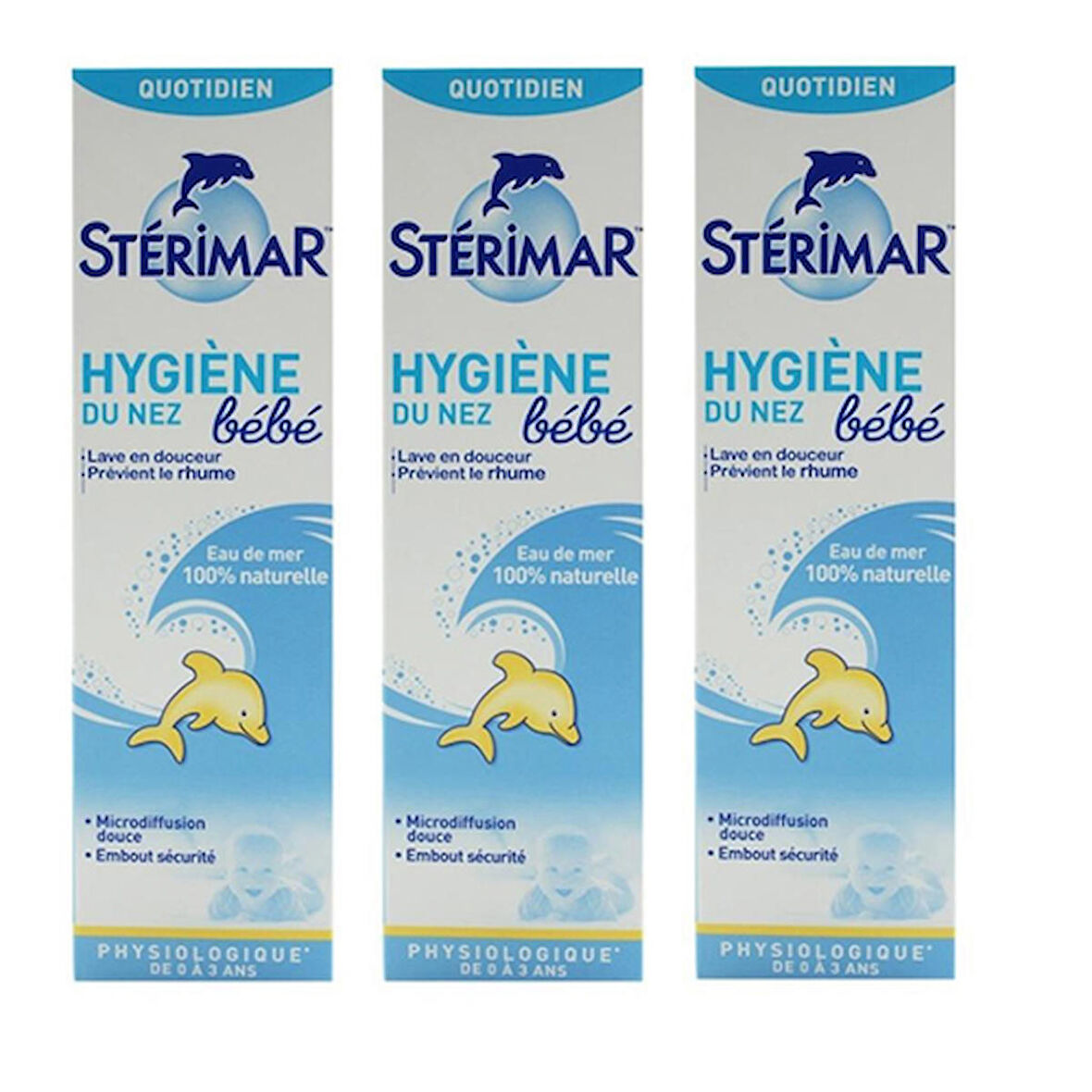 Sterimar Baby Deniz Suyu Burun Spreyi 100 Ml-3 ADET-SKT:07/2026