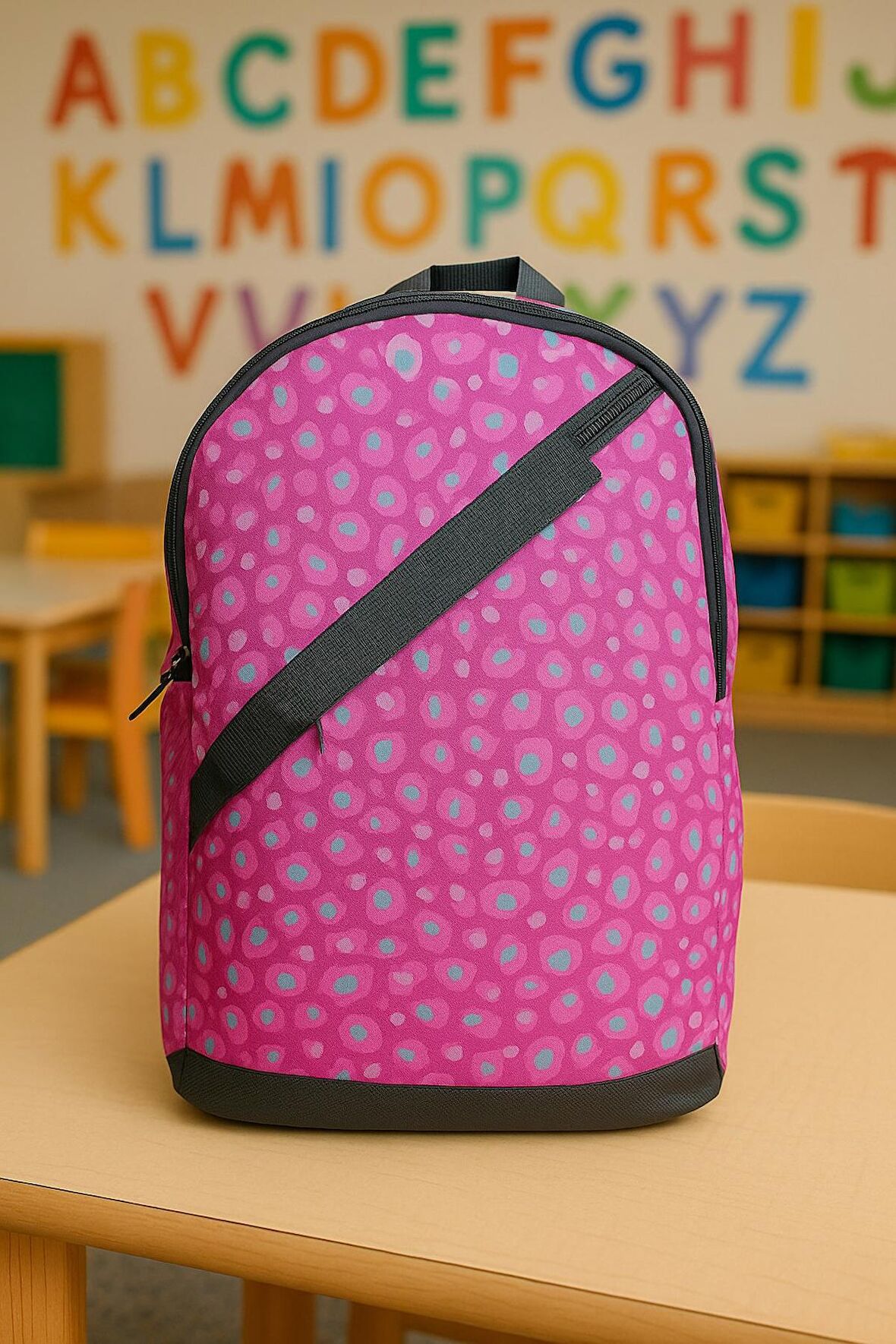 NEWBAG KAMUFLAJ DESENLİ KIZ ANAOKULU SIRT ÇANTASI (YENİ SEZON)