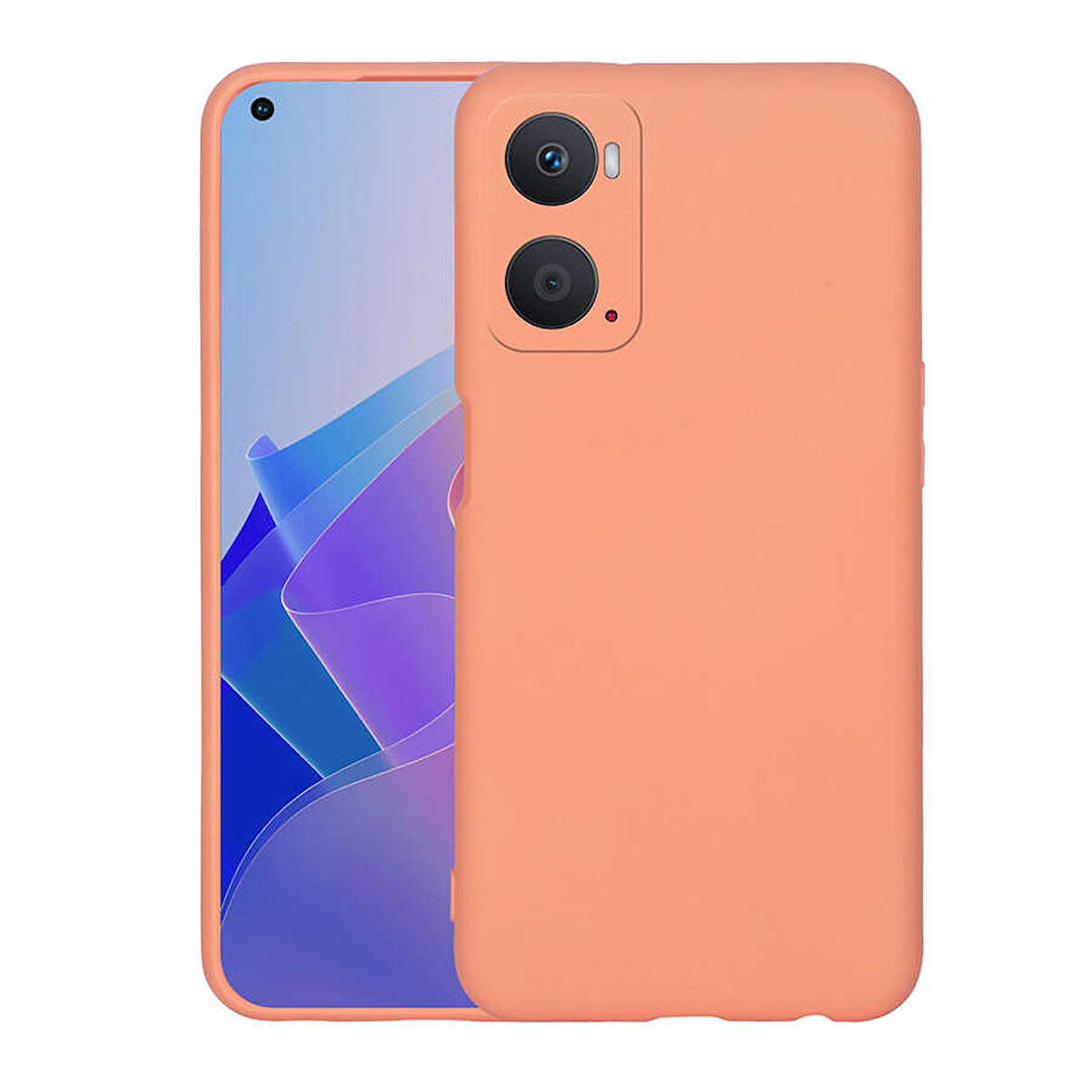 Gpack Oppo A96 4G Kılıf Mara Lansman Silikon Mat Soft Korumalı