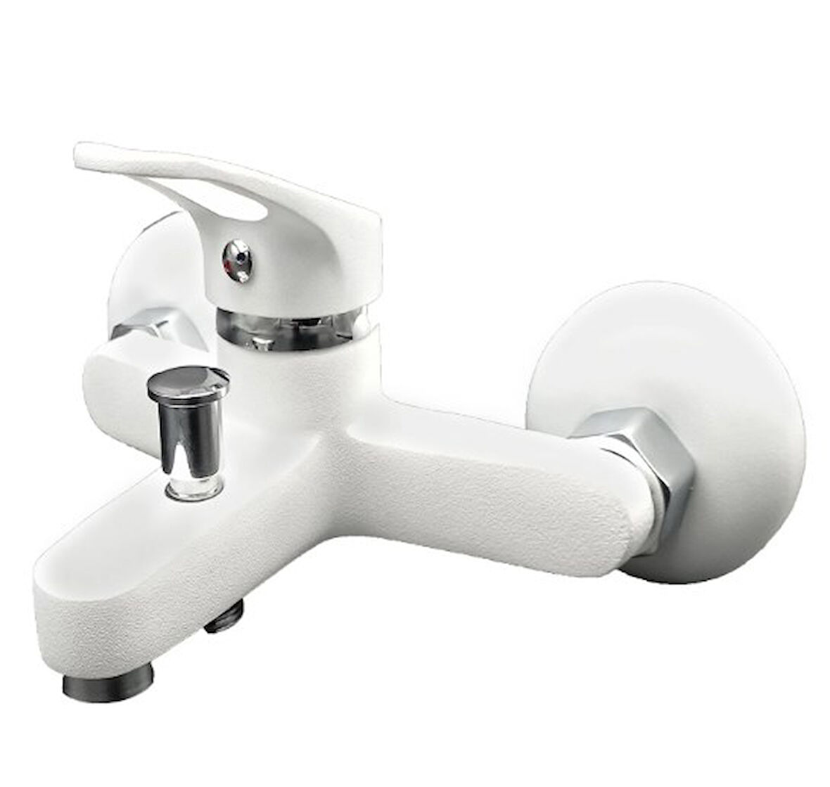 Sardıcı Blanco Serisi Beyaz Banyo Bataryası Pürüzsüz Kaplama