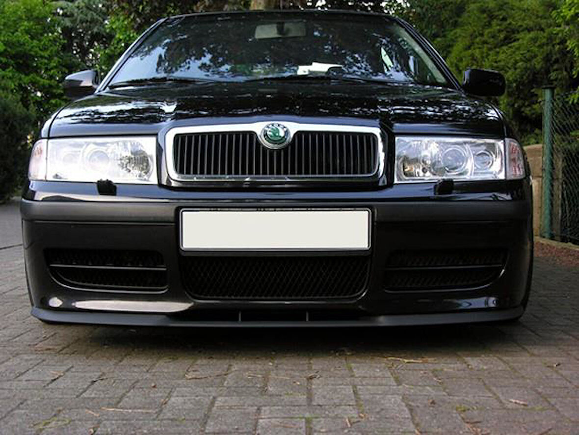 Skoda Octavia MK1 MK2 1U 1Z uyumlu ÇUPRA Ön Tampon Lipi Cupra Lip 3 Parça