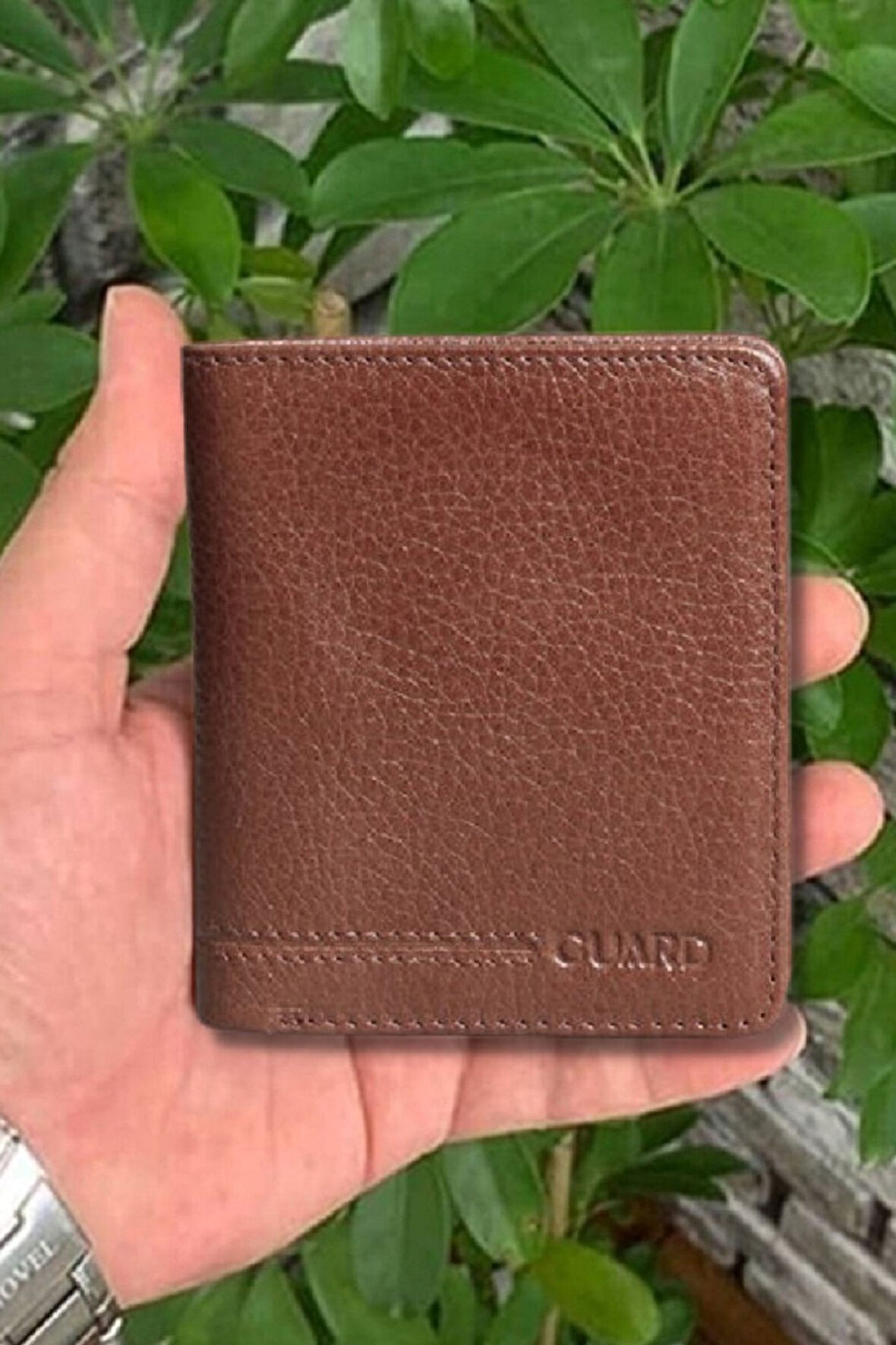 Derije Hakiki Deri Taba Minimal Spor Erkek Cüzdanı (T1710)