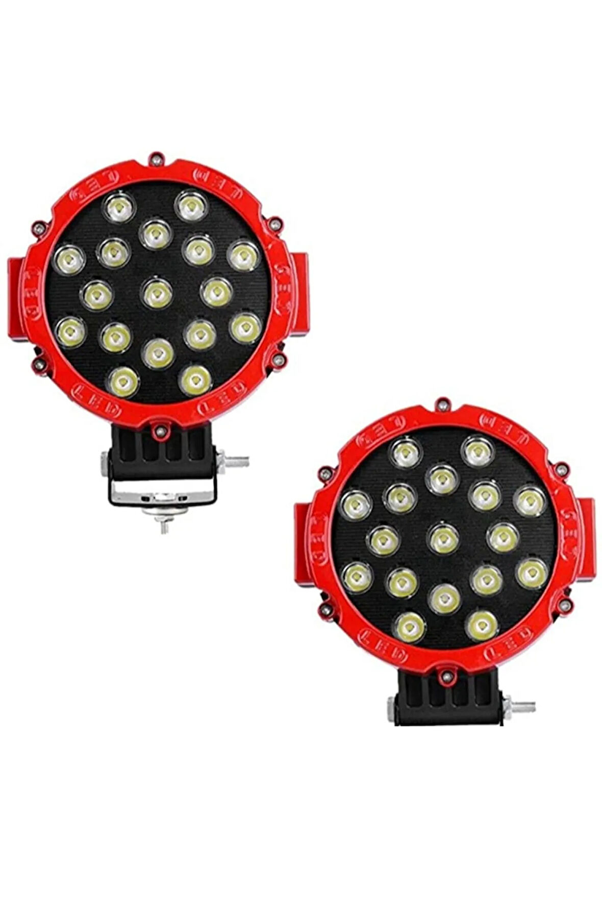 Off Road Sis Lambsı 17 Powrledli 51w Krmz Çerçv Tk. 12-48v / Lass289