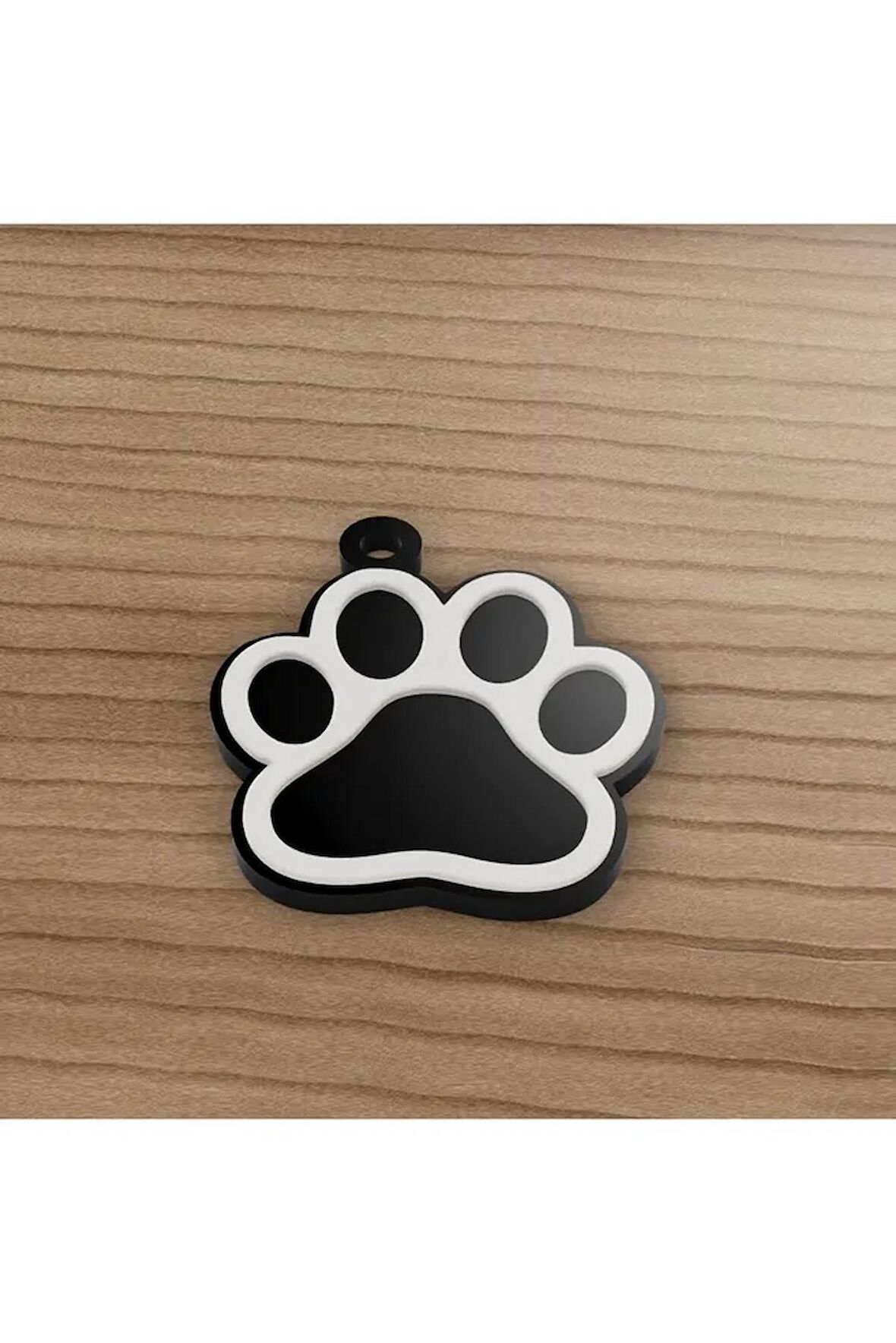 Kedi Köpek Patisi Renkli Anahtarlık