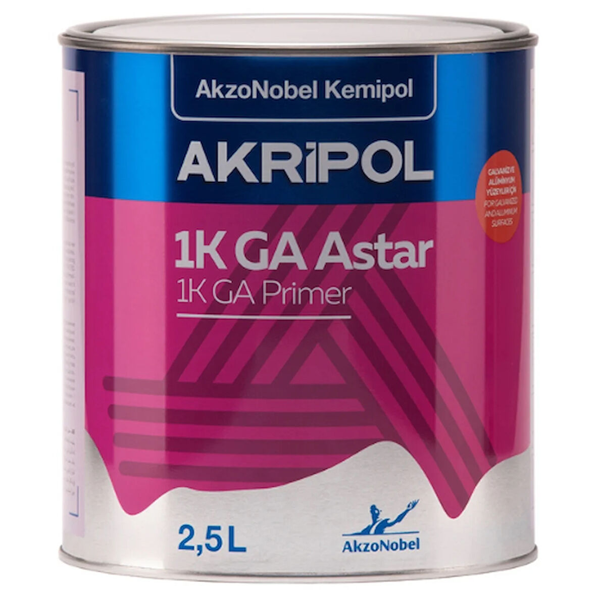 AKZONOBEL 1K GA SELÜLOZİK ASTAR 2,5 LT