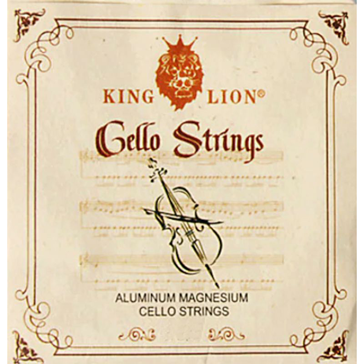 King Lion C113 Çello Takım Tel