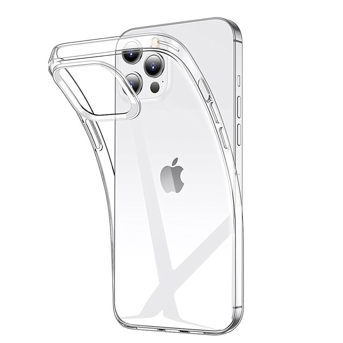 Smcase iPhone 13 Pro Max Kılıf Lüks Tpu Silikon