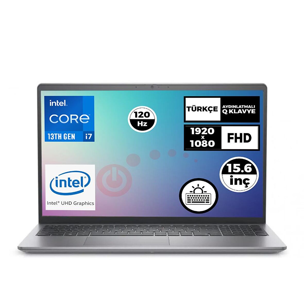 Dell Vostro 3530 Intel Core i7-1355U 16GB 1TB SSD 15.6" FHD 120Hz Freedos Taşınabilir Bilgisayar N1601PVNB3530U 003