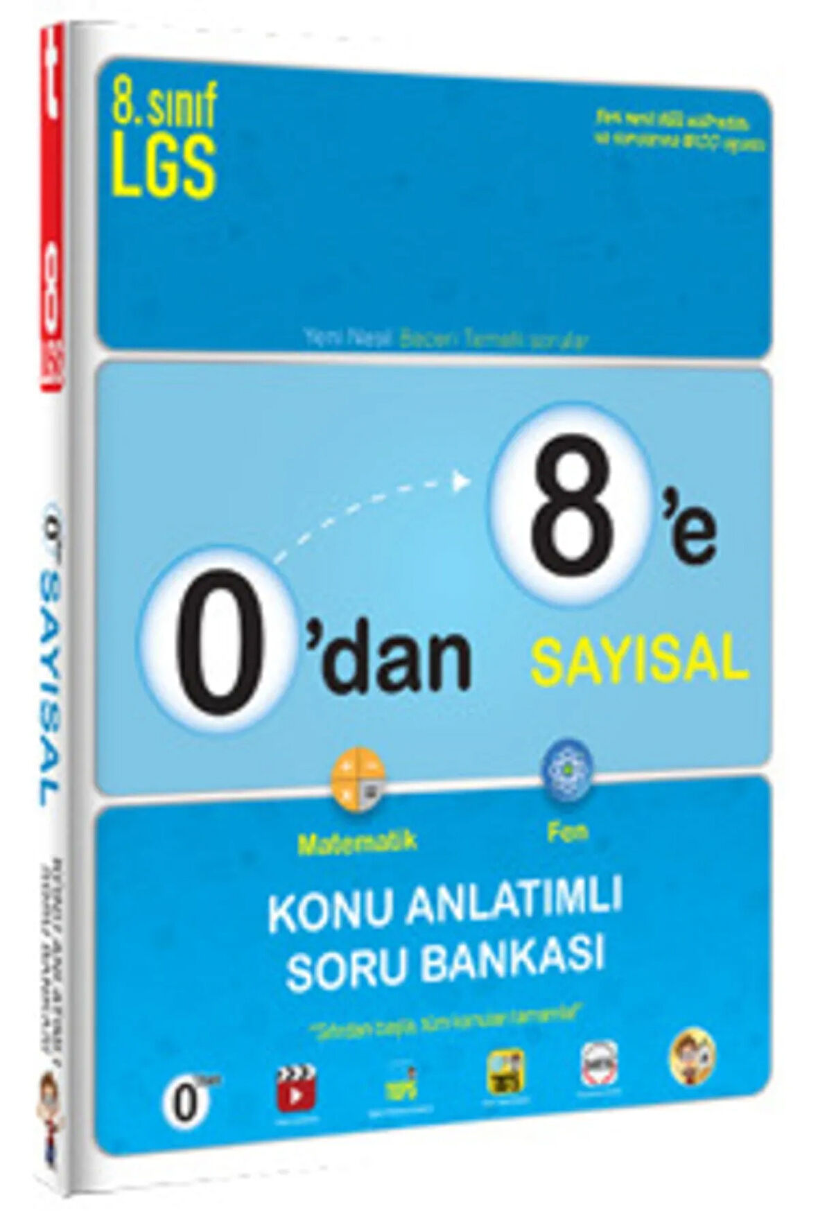 8.sınıf Tonguç 0 Dan 8 E Konu Anlatımlı Soru Bankası Sayısal