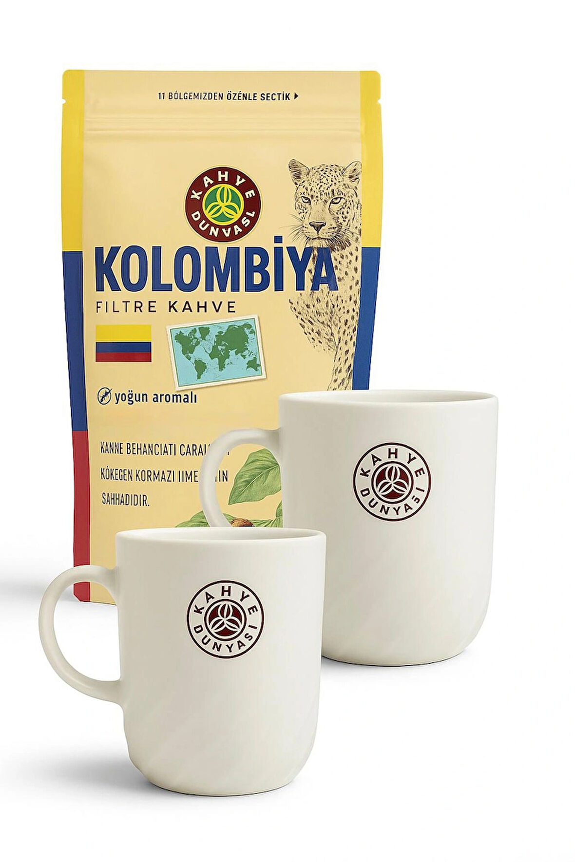  Kolombiya Filtre Kahve 250g + Özel Fincan Hediyeli