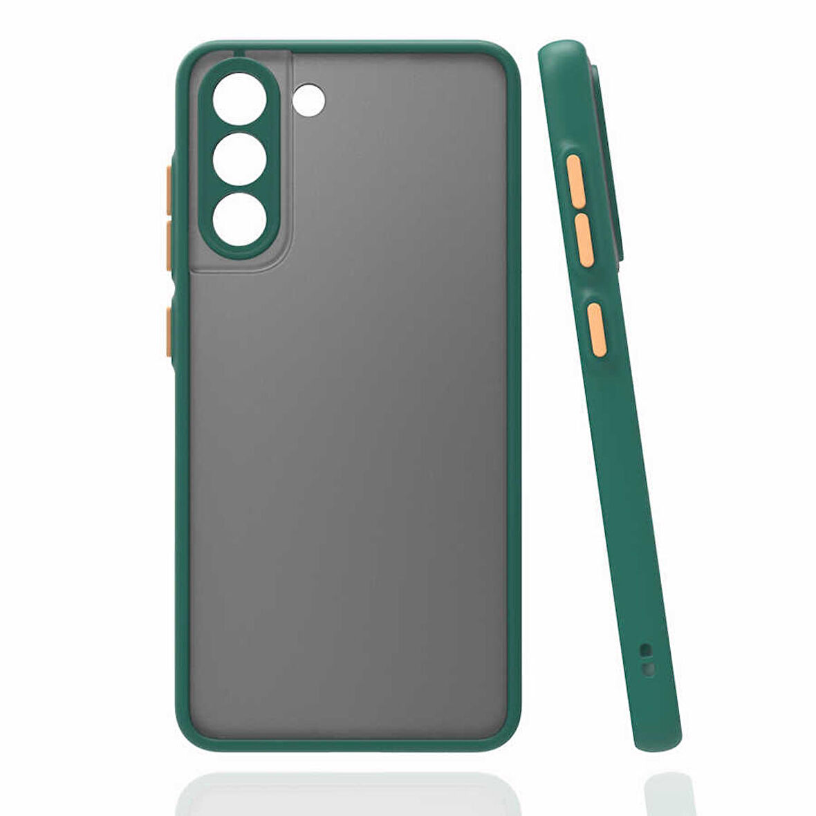 Gpack Samsung Galaxy S21 FE Kılıf Hux Kamera Korumalı Silikon 