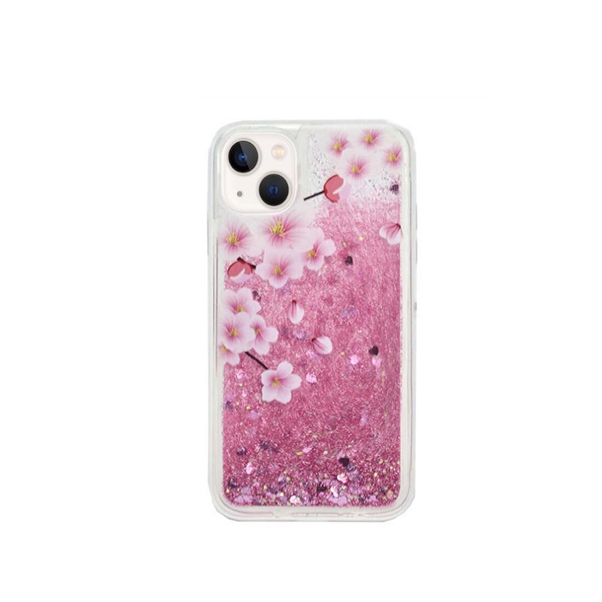 Smcase iPhone 13 Kılıf Sulu Desenli Silikon