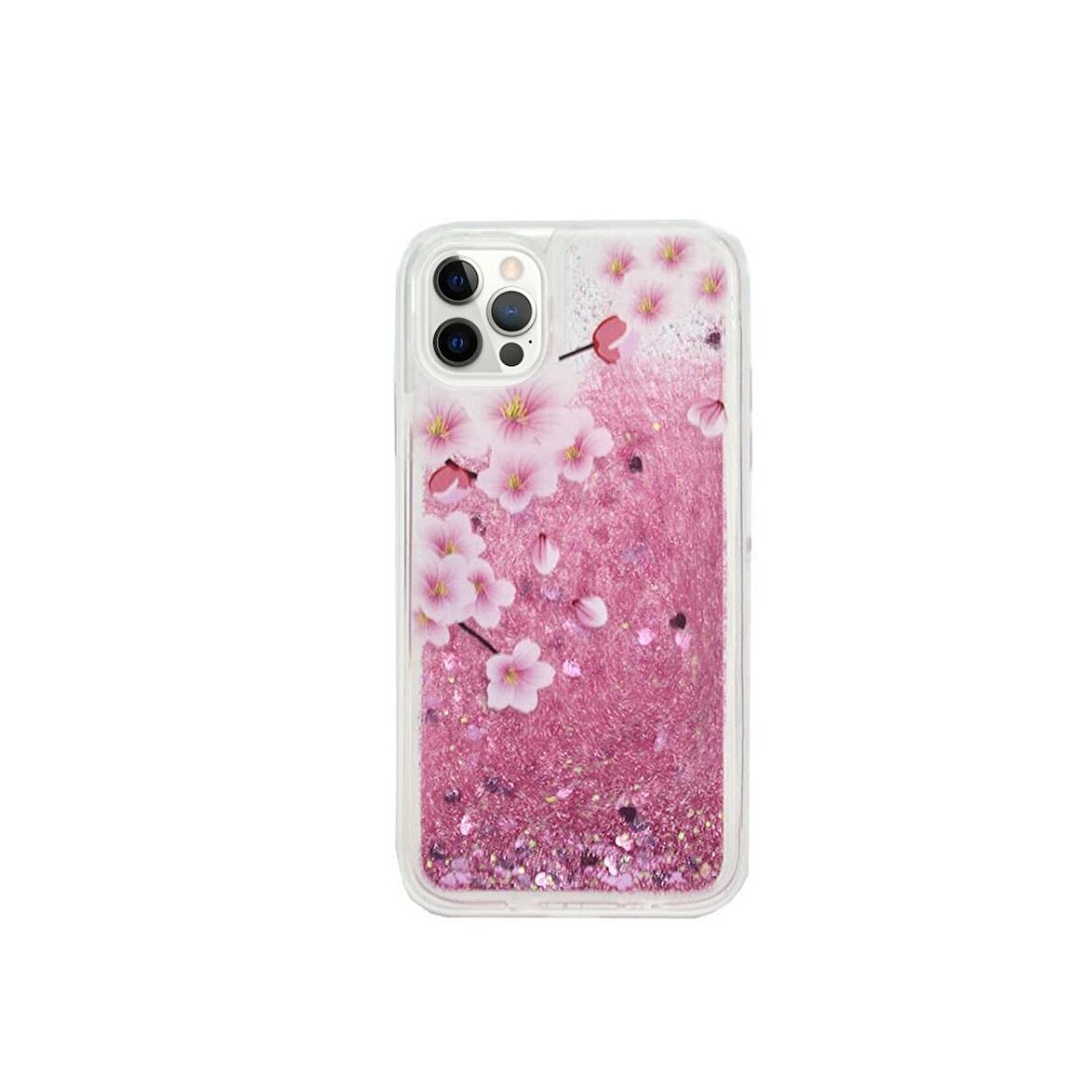 Smcase iPhone 13 Pro Kılıf Sulu Desenli Silikon